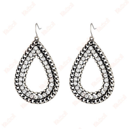 black hipster favorite quality earrings